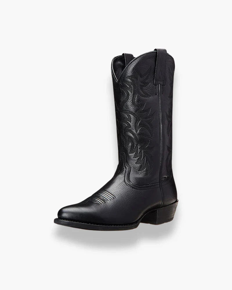 WestLine Damen Cowboystiefel – Klassisches Western Design mit Bequemem Sitz