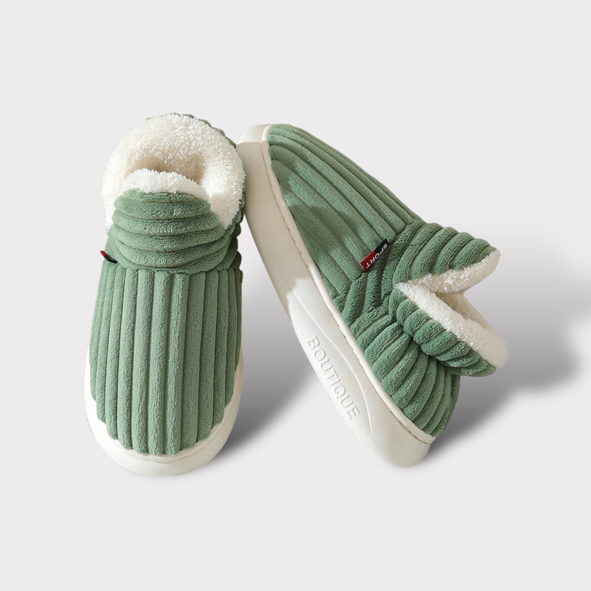 WohlfühlSchritt Fleece Hausschuhe | Bequeme und warme Winterbegleiter für Zuhause