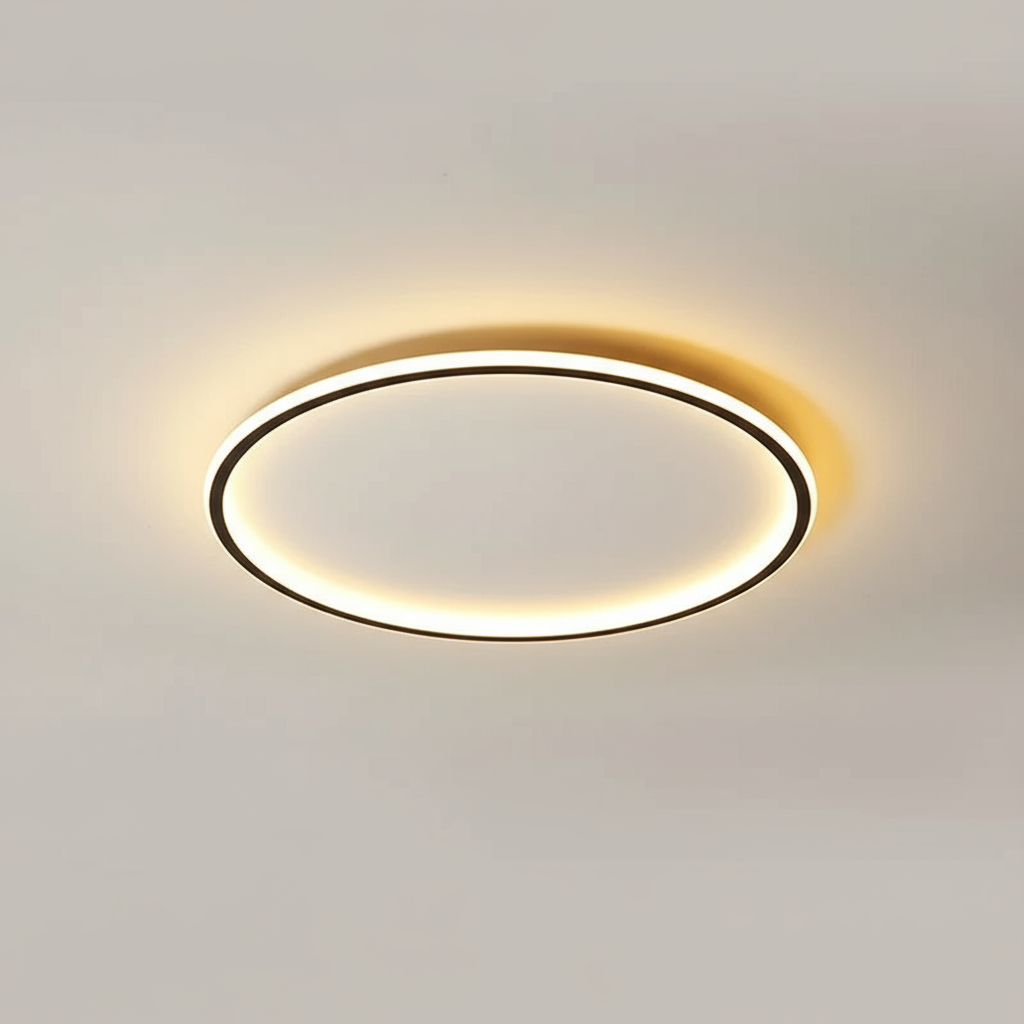 Skandinavische LED Rund-Deckenlampe | 1-Licht