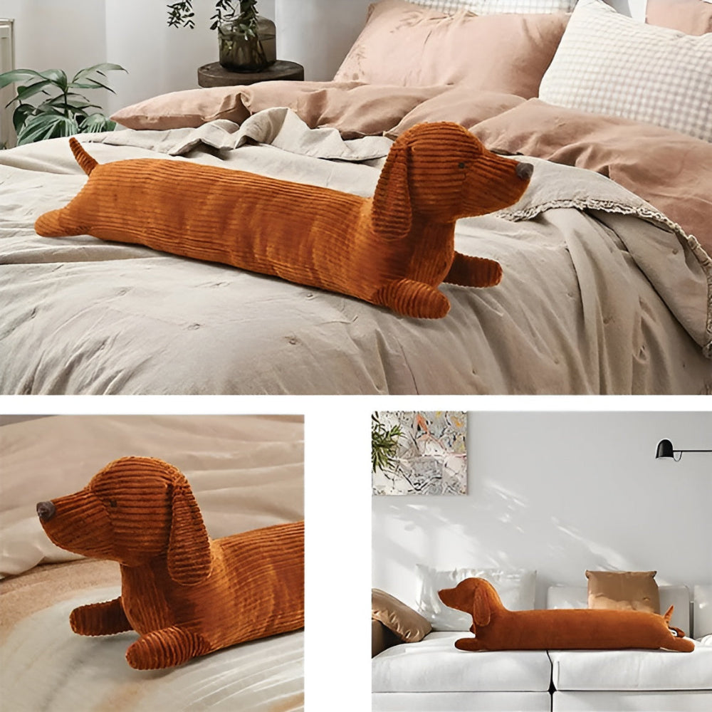CordoPup Manchester Dackelkissen – Weiches Kuschelkissen in Dackelform