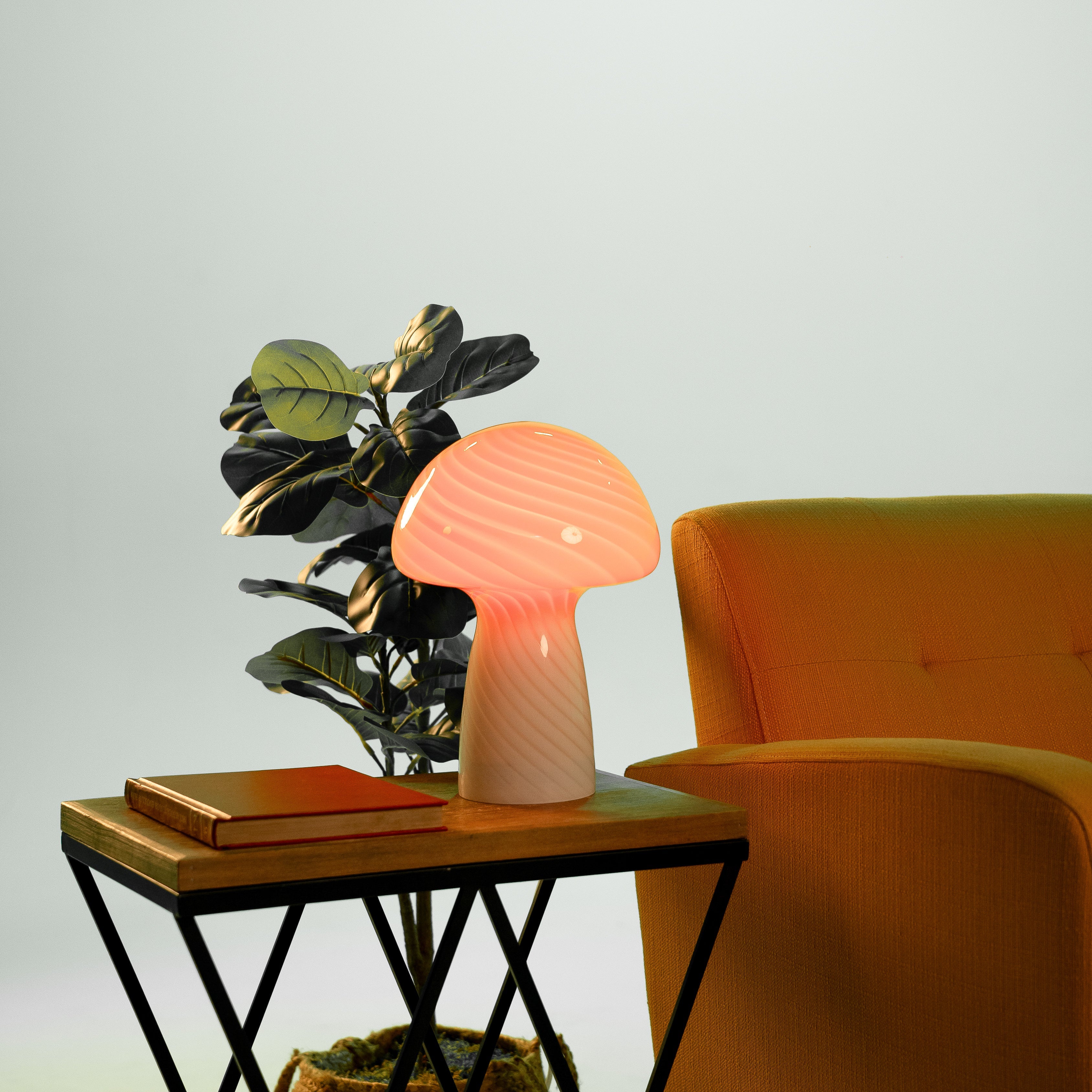 Zauberhafte Pilz Tischlampe