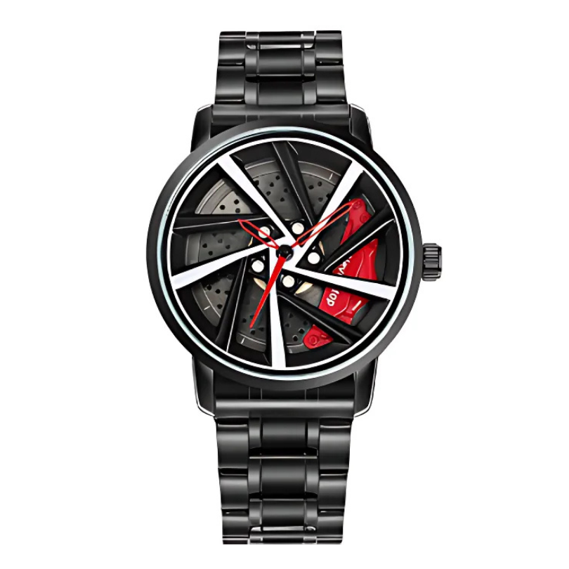 LuxeMontre | Automatische Herrenarmbanduhr – Lederband – elegantes Design – fortschrittliches mechanisches Werk