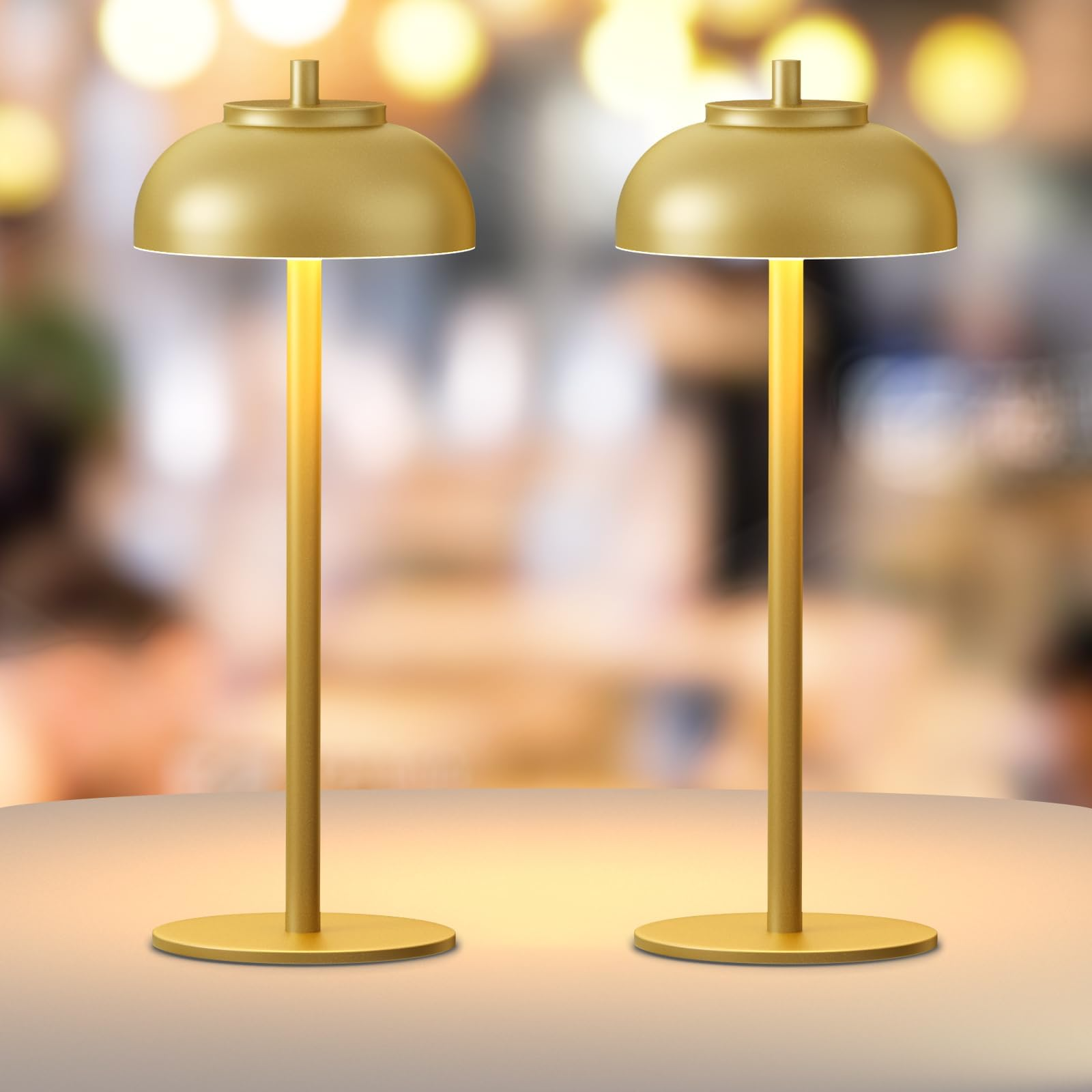 DazzleLite | Kabellose & Touchgesteuerte Tischlampe