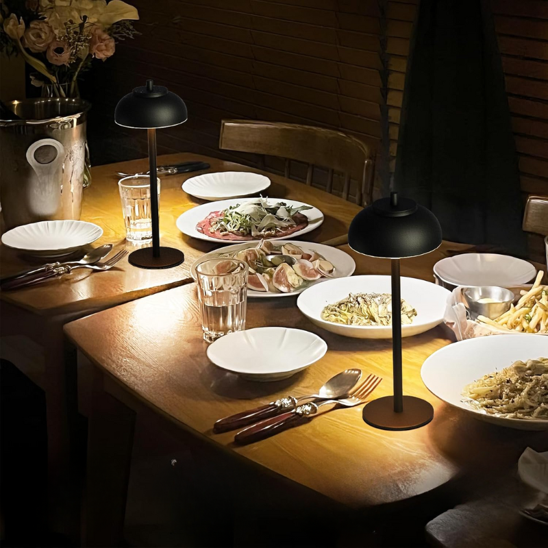 DazzleLite Drahtlose Tischlampe mit Touch-Bedienung