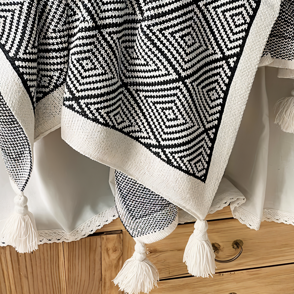 GeoComfort Fleece-Decken – Weiches, leichtes Polyester mit modernem Druck