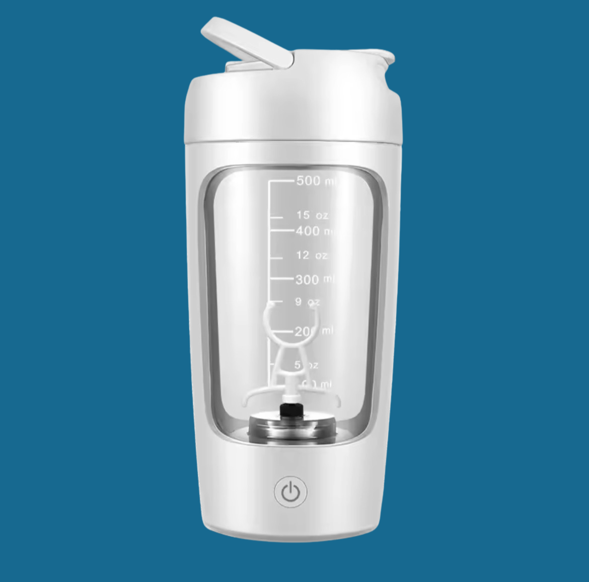 MixMaster Shaker Flasche | 100% klumpenfrei, auslaufsicher & BPA-frei Lösung