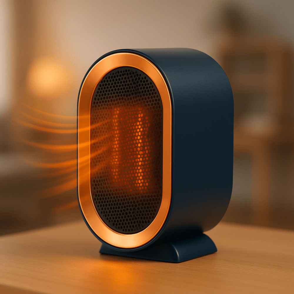 HeatMate tragbarer Keramikheizkörper – energieeffiziente Raumheizung mit leiser Betriebsweise