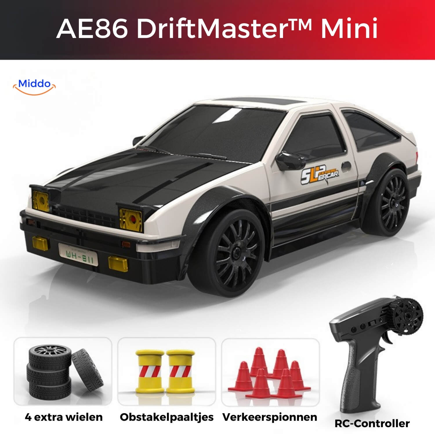 DriftPro GTR | 4WD Drift RC Auto mit schneller Ladefunktion und Action!