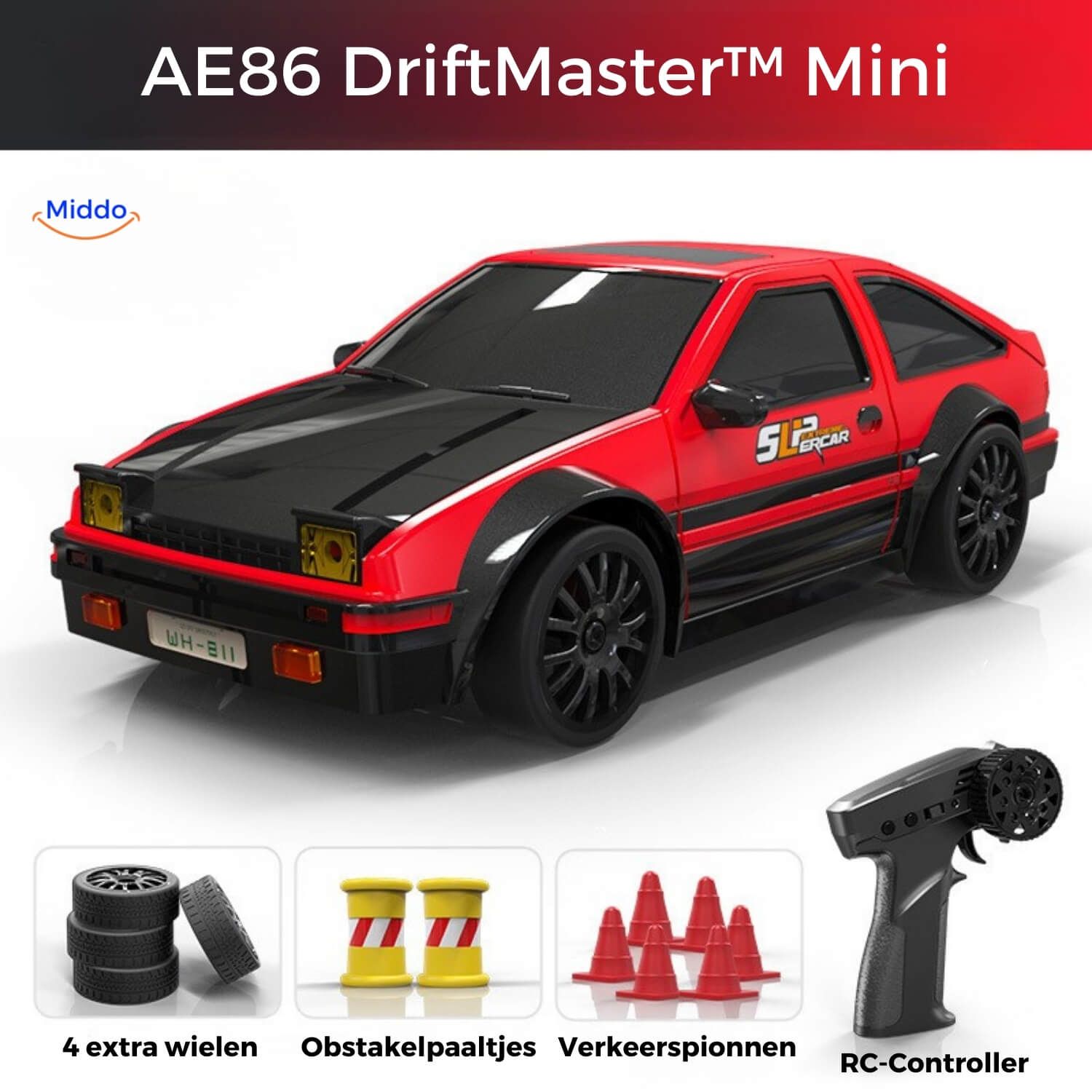 DriftPro GTR | 4WD Drift RC Auto mit schneller Ladefunktion und Action!