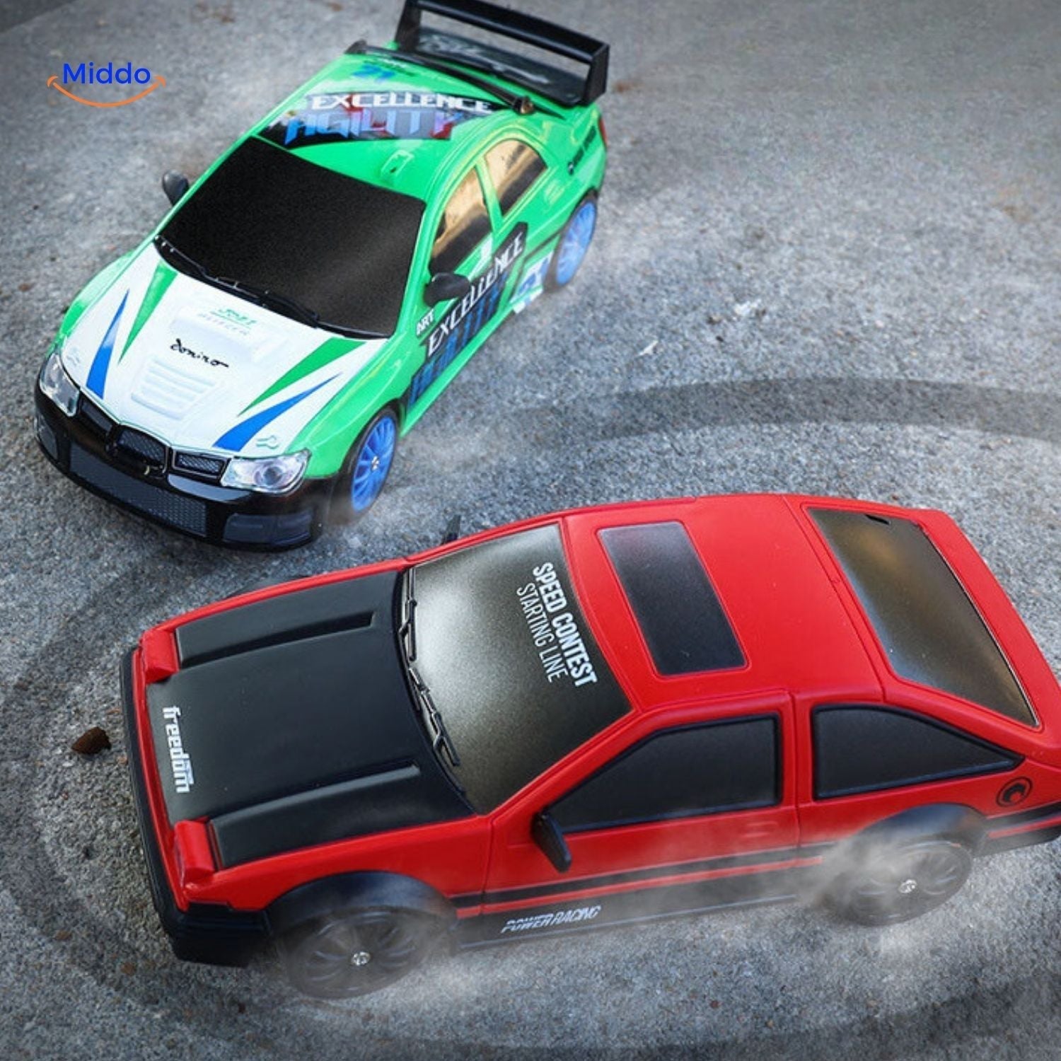 DriftPro GTR | 4WD Drift RC Auto mit schneller Ladefunktion und Action!