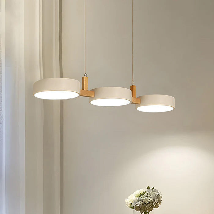 Nordic Flush Deckenleuchte mit mehreren Köpfen für Küchen und Esszimmer