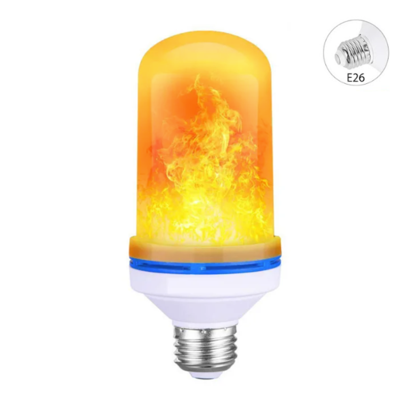 FlameGlow LED Lampe – Flackerndes Flammeneffekt für eine warme und gemütliche Atmosphäre