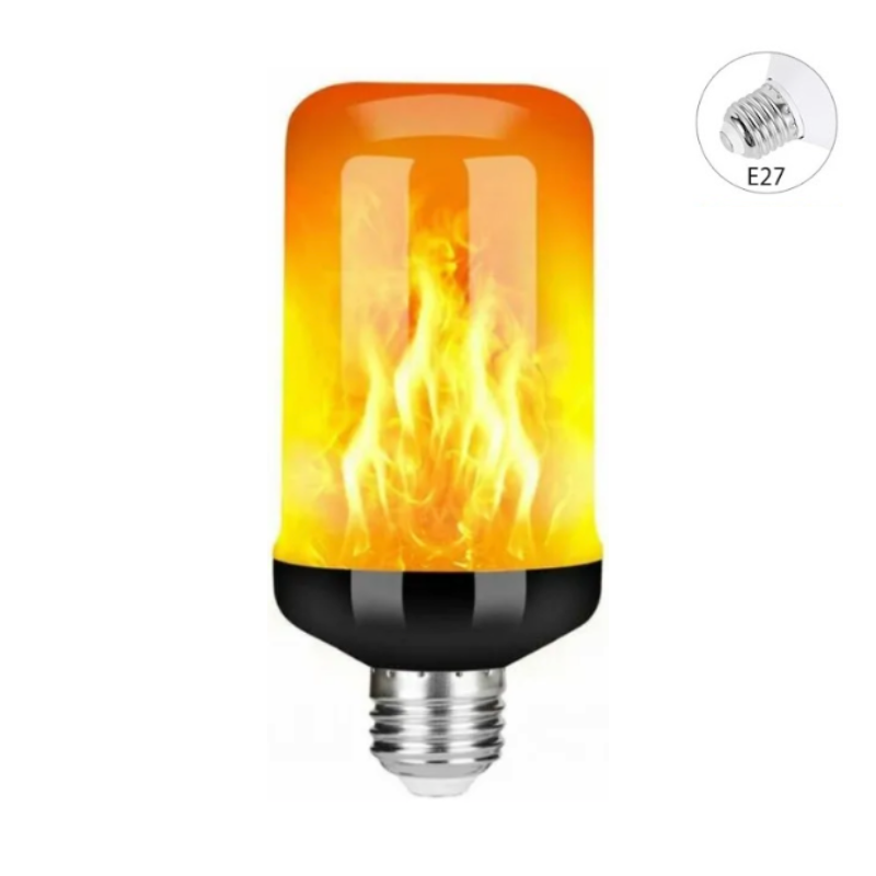 FlameGlow LED Lampe – Flackerndes Flammeneffekt für eine warme und gemütliche Atmosphäre