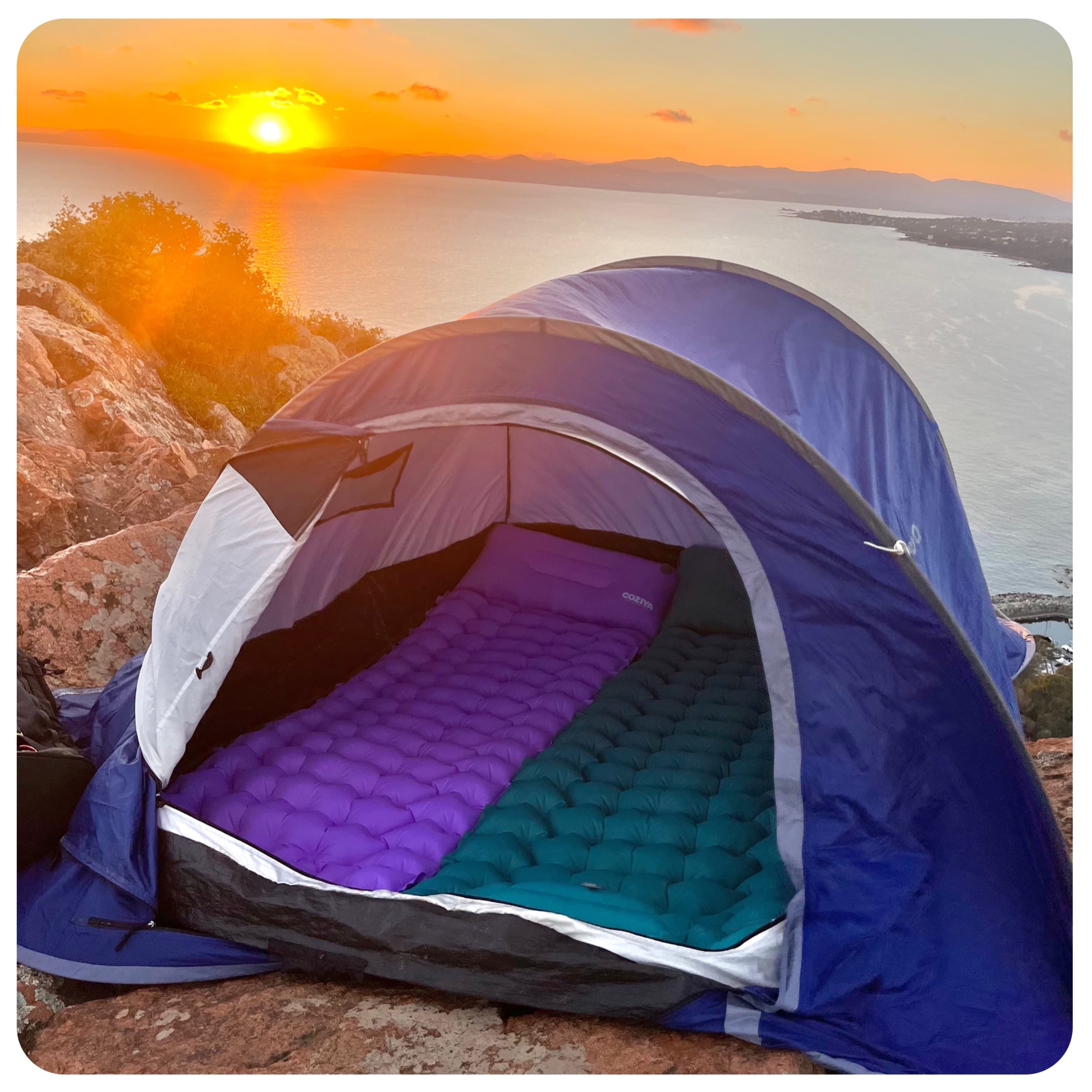 AdventureRest | Automatisch aufblasbare Schlafmatratze