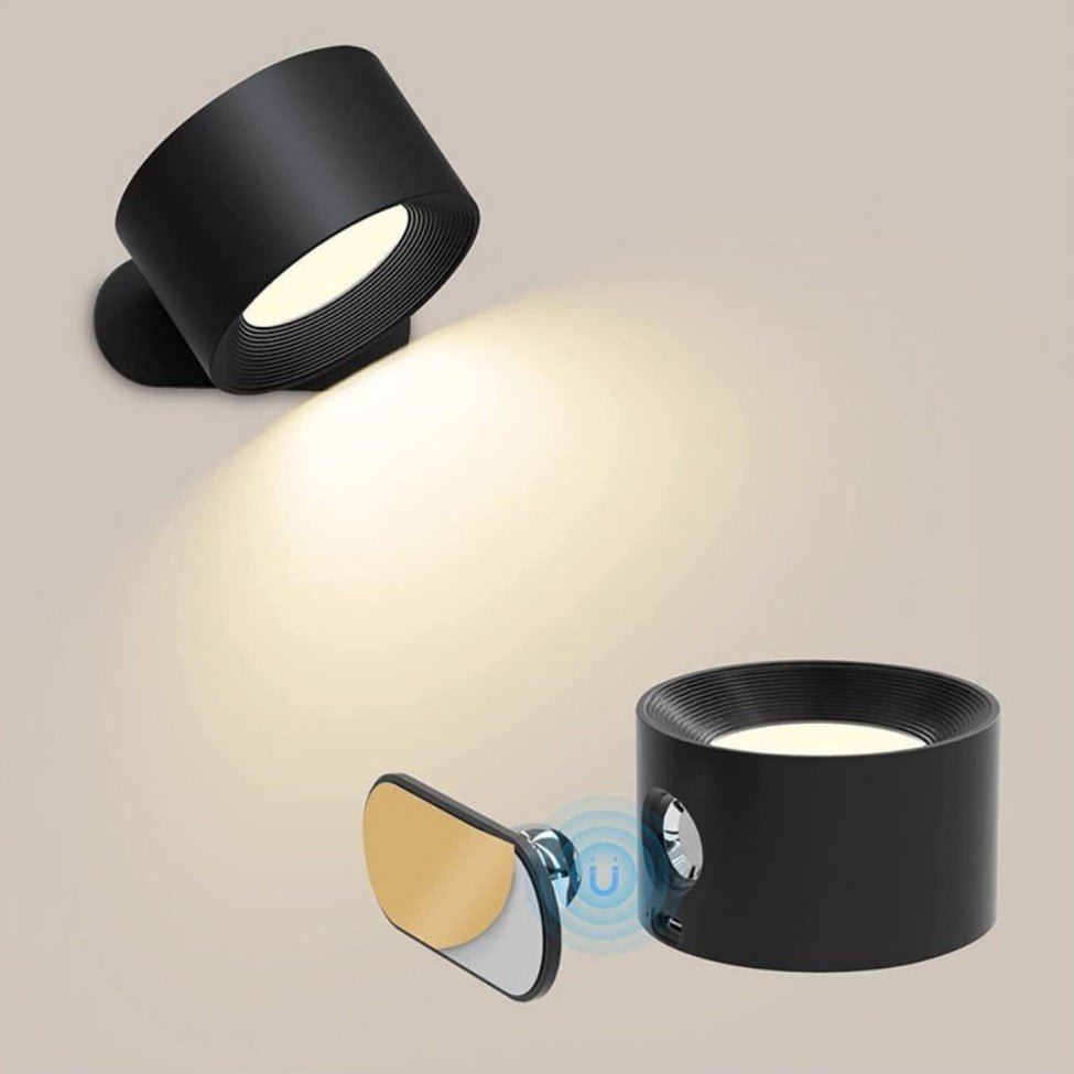 Drahtlose Wandlampe 360° Magnet