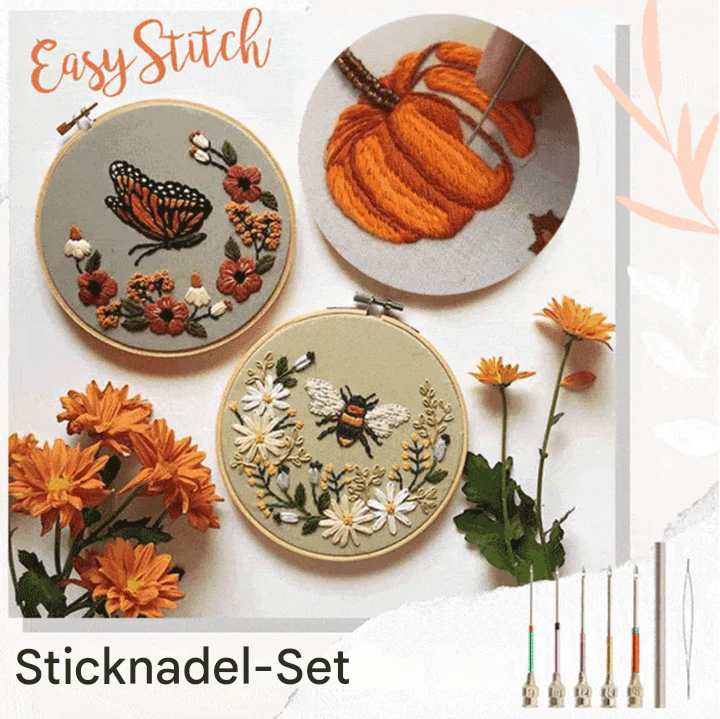 EasyStitch™ Sticknadeln Set für ein verbessertes Stick-Erlebnis