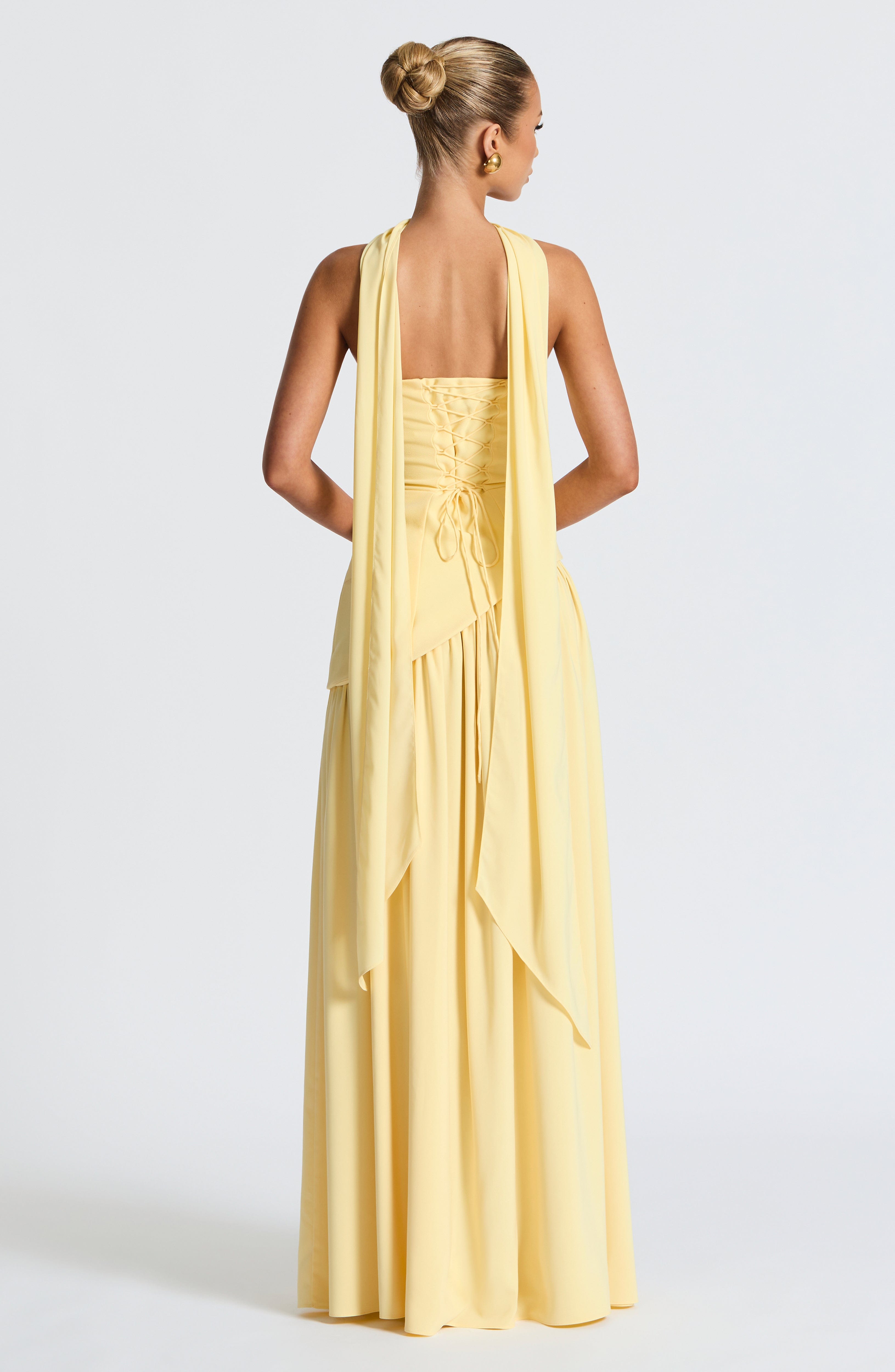 Tessa Luxe Maxikleid | Lässige, trägerlose Eleganz für jeden Anlass