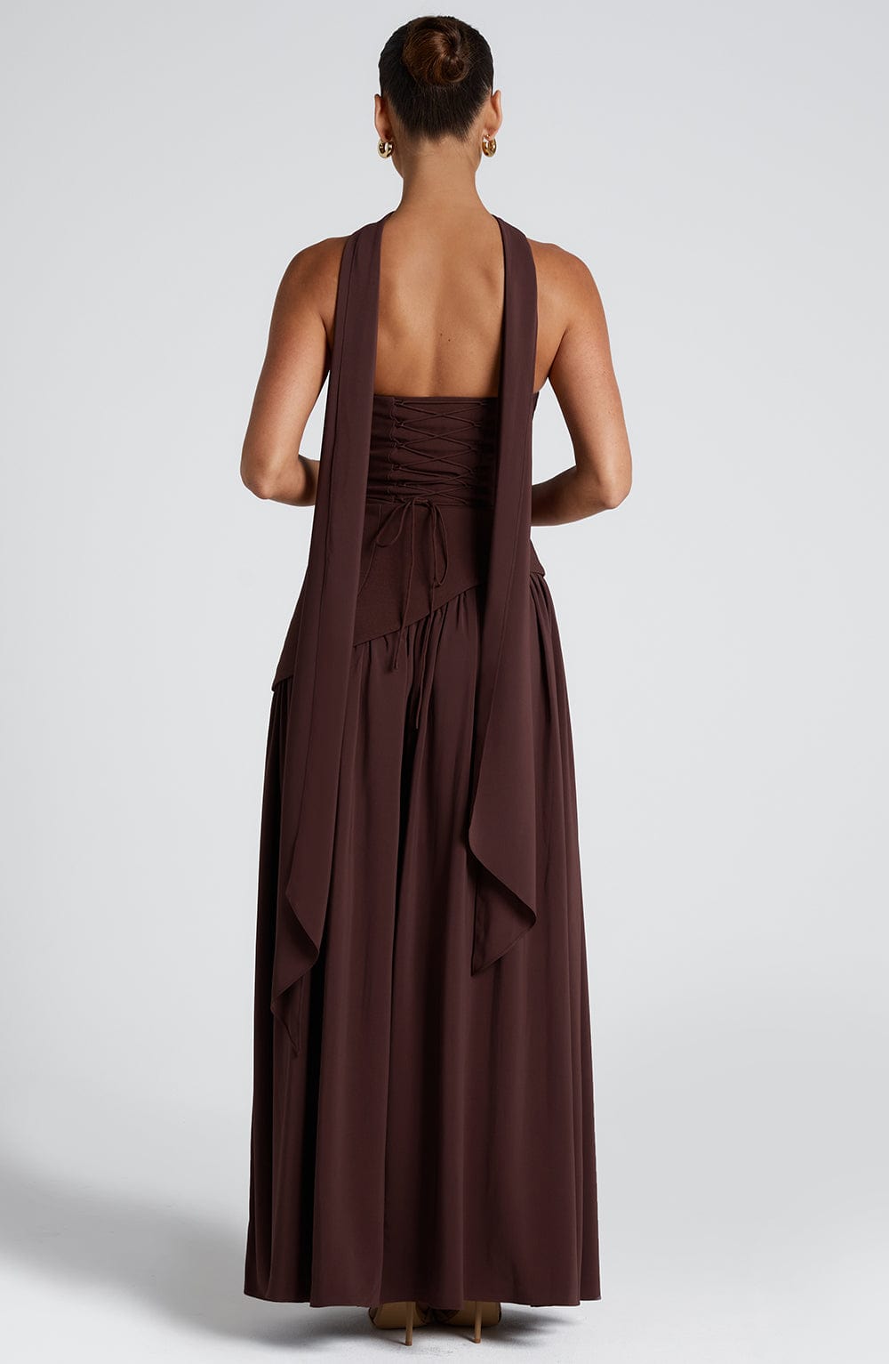 Tessa Luxe Maxikleid | Lässige, trägerlose Eleganz für jeden Anlass