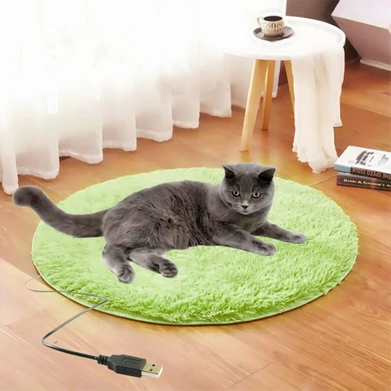 WarmNest Heizkissen für Katzen und kleine Hunde – Weich, Sicher und USB-betrieben