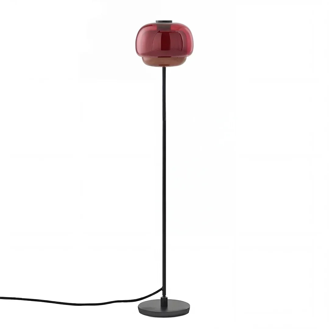 Moderne Farbige Glas Stehlampe – Elegante Designlampe mit Sfeerverlichting