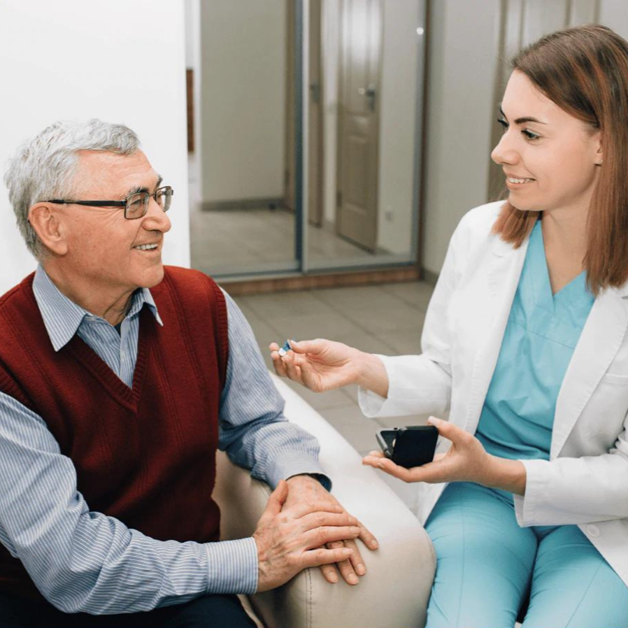 Diskretes Aufladbares Hörgerät