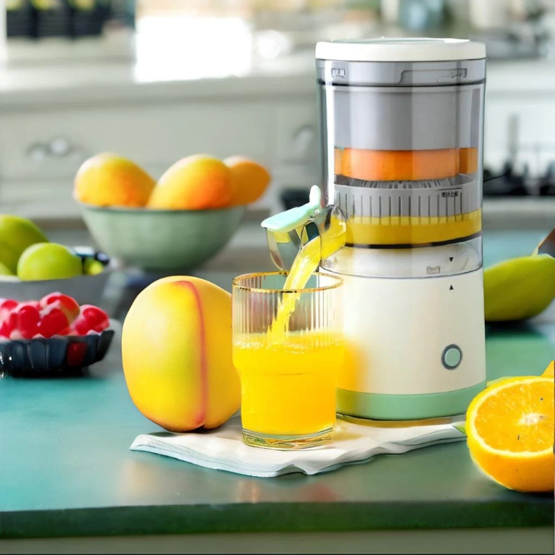 QuickJuice Saftpresse | Wiederaufladbare Tragbare Elektrische Saftpresse