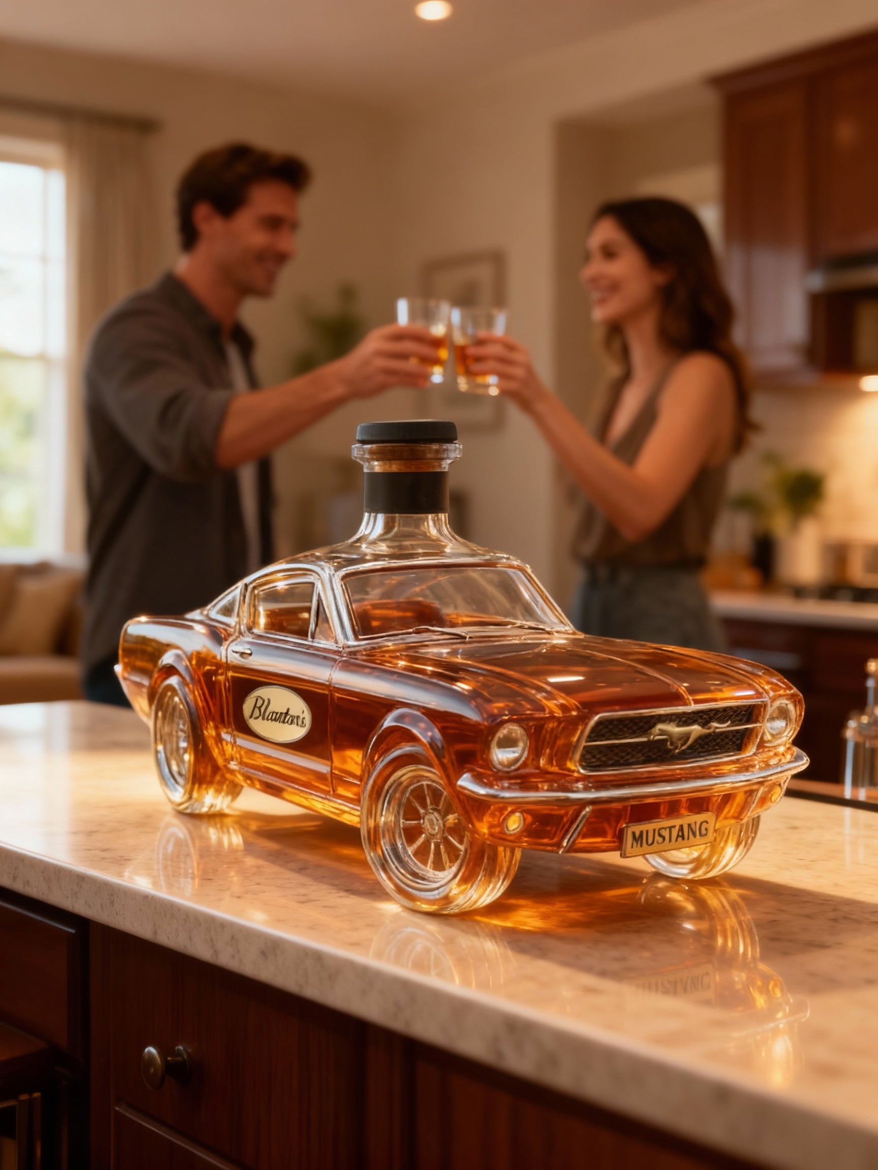BowLift | Mustang Auto-förmiger Whiskey Dekanter