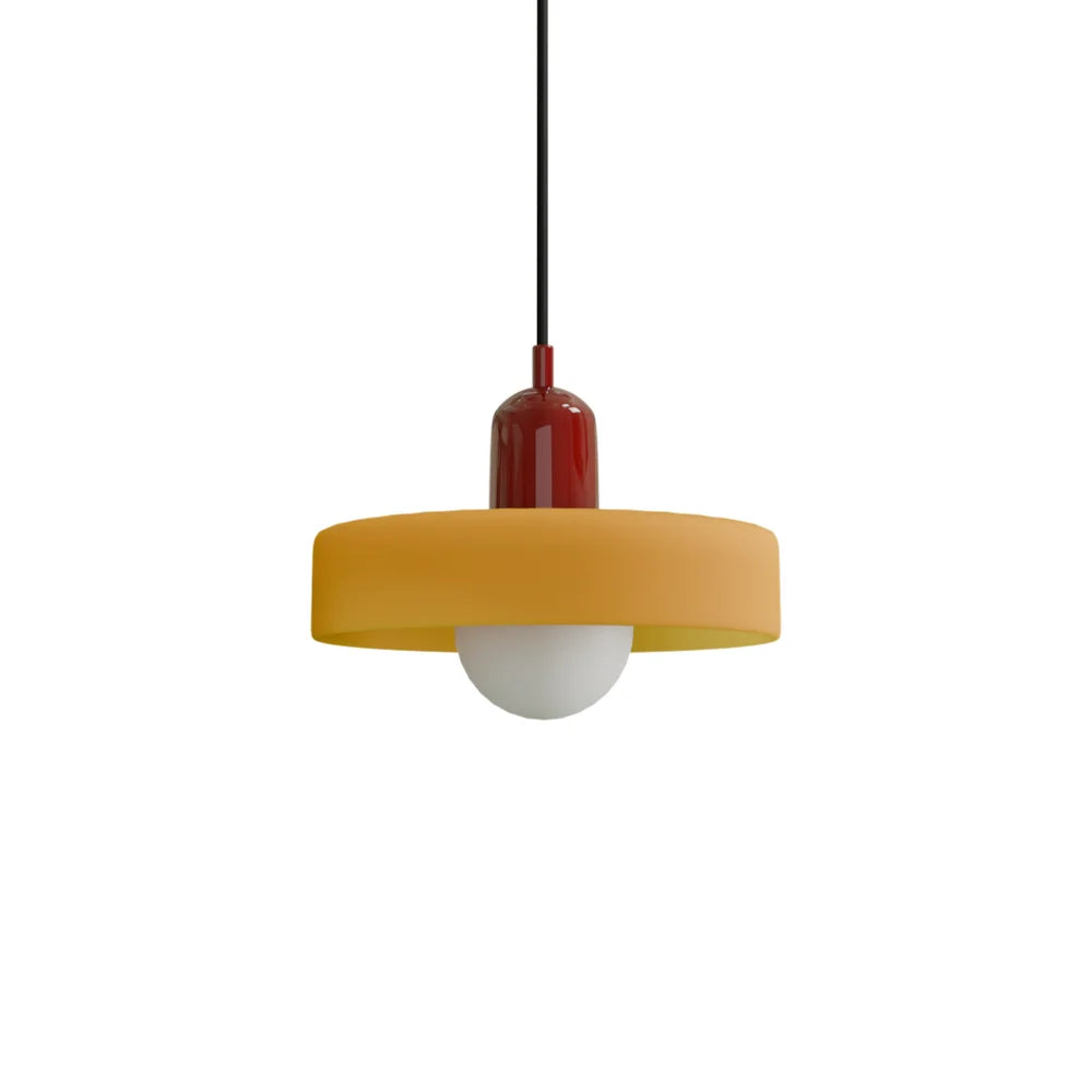 Finan Morandi Glas-Disk-Orb Pendelleuchte