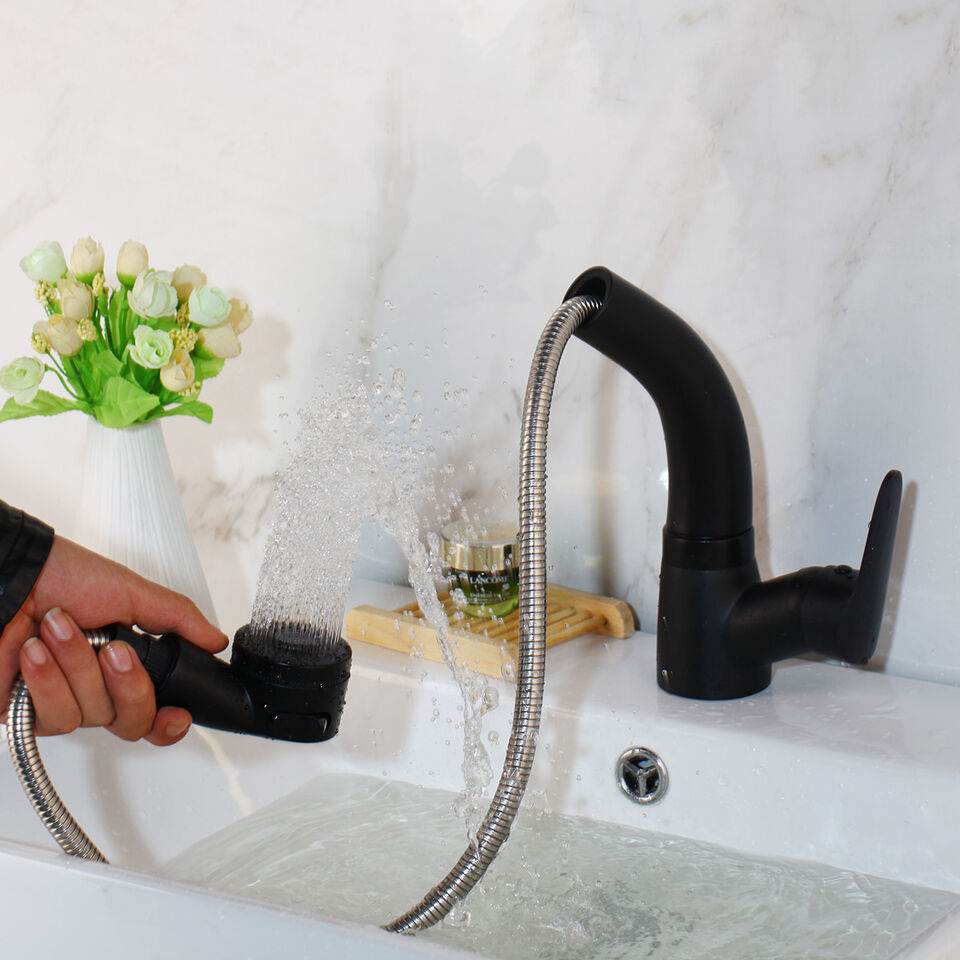 FlexiStream Verstellbarer Badezimmerarmatur Ausziehbar Elegante Ausführung