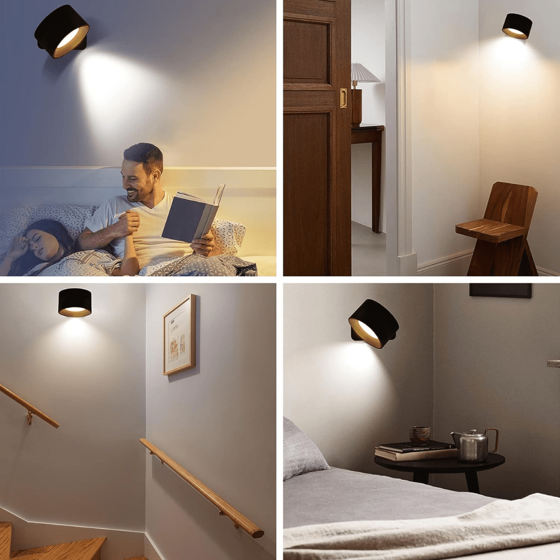 Flexilight Drahtlose Wandleuchte Touch 360 Rotation