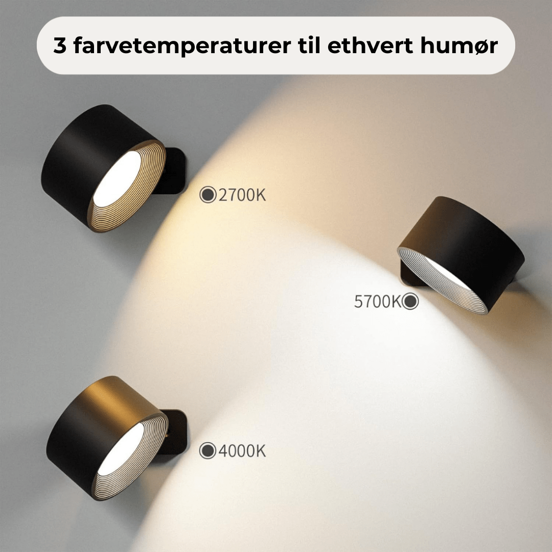 Flexilight | Drahtlose Wandleuchte mit Touch und 360° Rotation