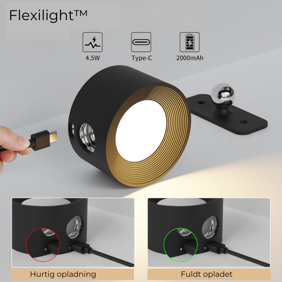 Flexilight Drahtlose Wandleuchte Touch 360 Rotation