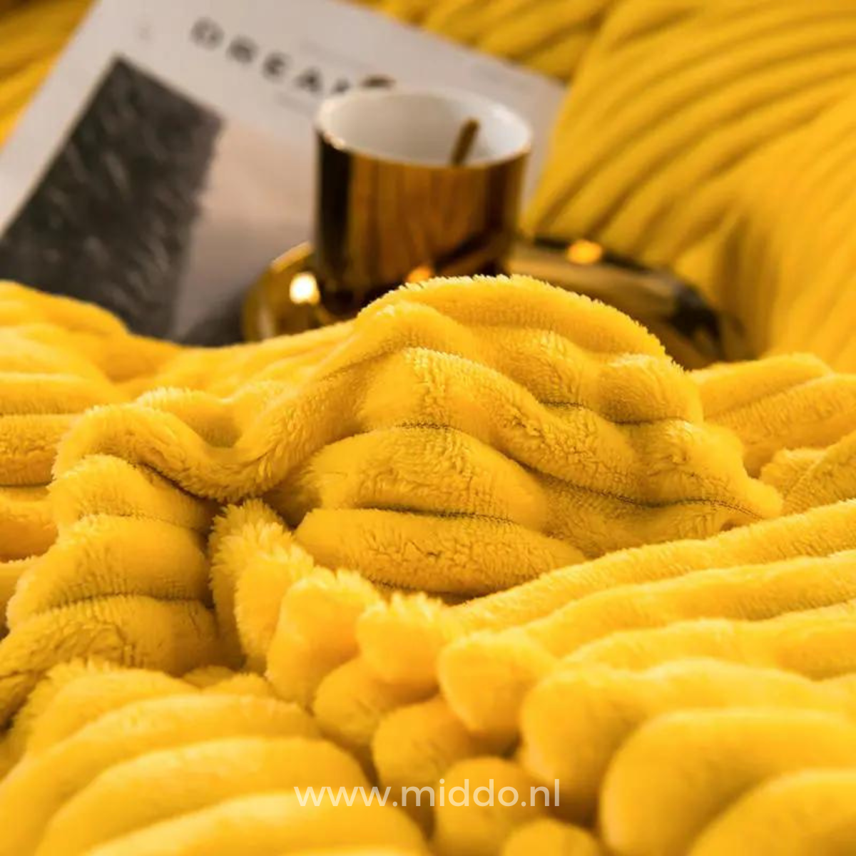 Wärmewelle Samtfleece Bettbezug | Extra warm für gemütliche Nächte an kalten Tagen!