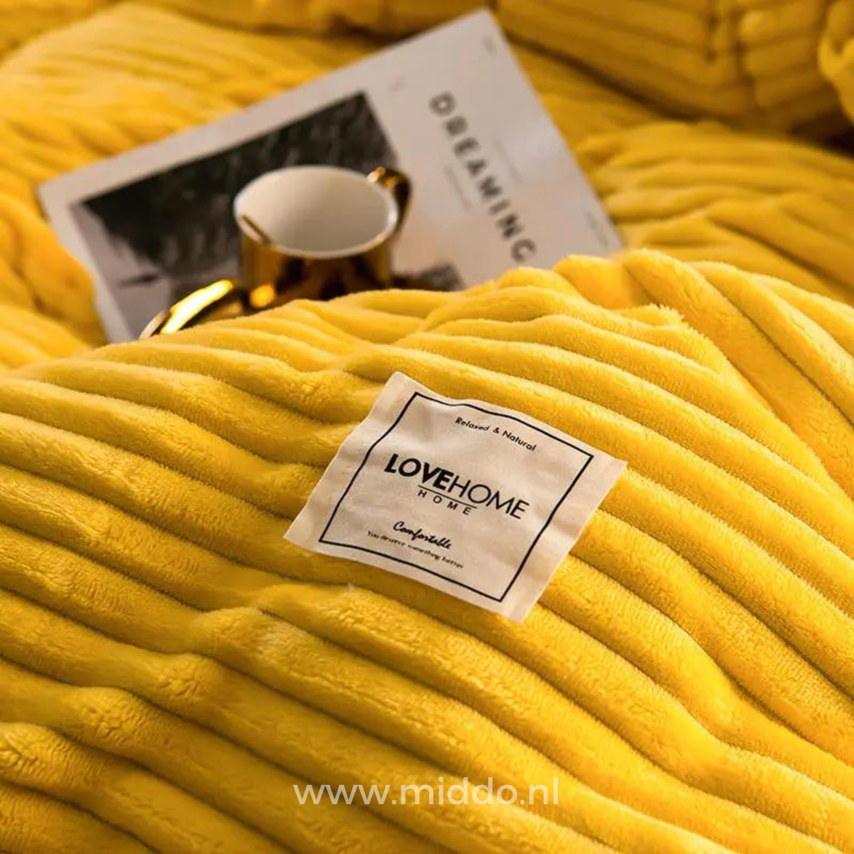 Wärmewelle Samtfleece Bettbezug | Extra warm für gemütliche Nächte an kalten Tagen!