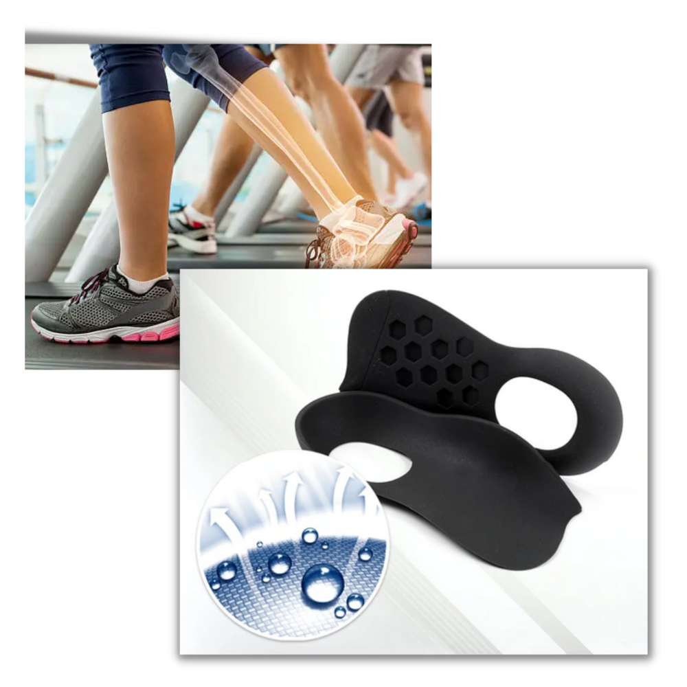 Orthopädische Einlagen für Plattfüße