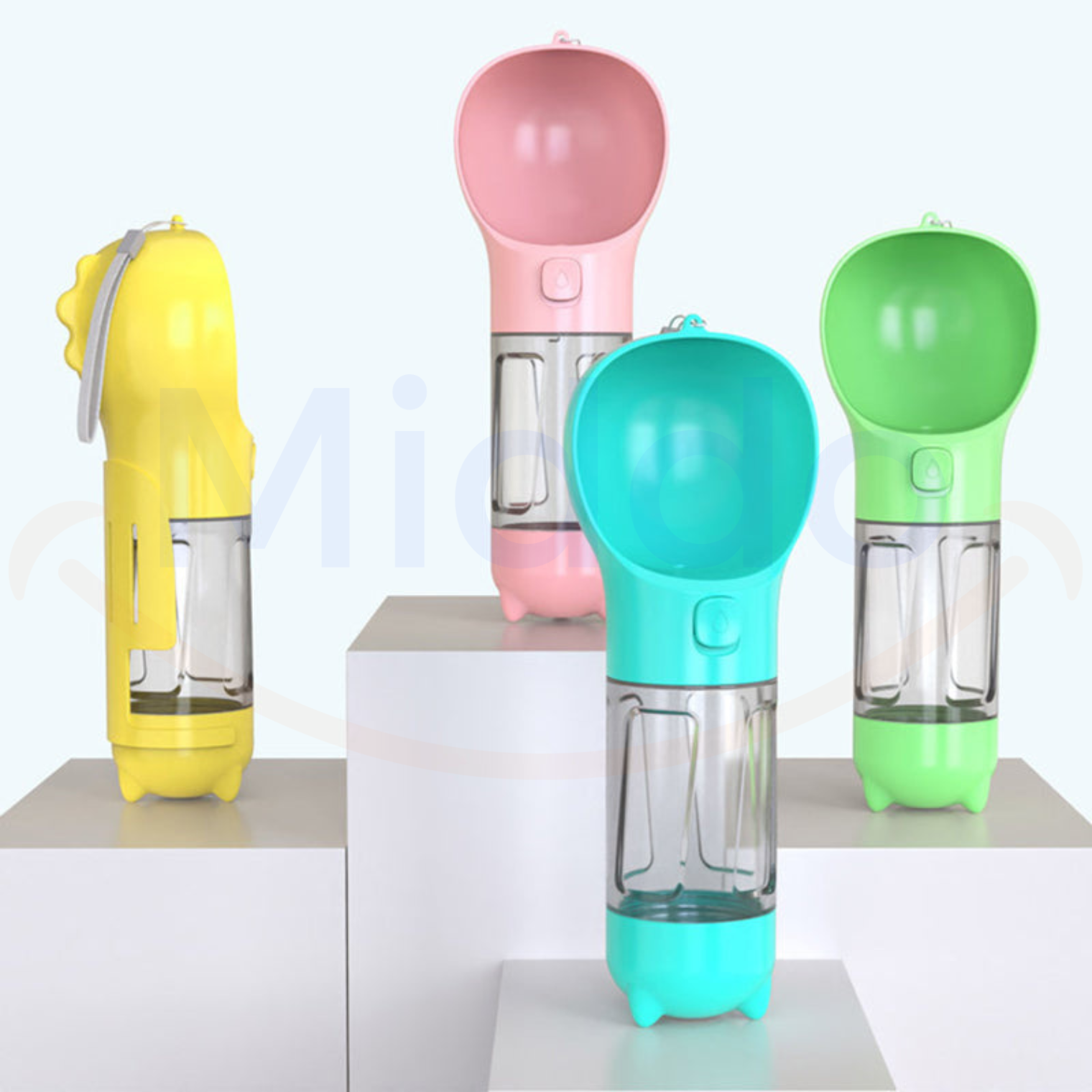 FurryHydrate Wasserflasche | Die 5-in-1 Lösung für deinen Hund!