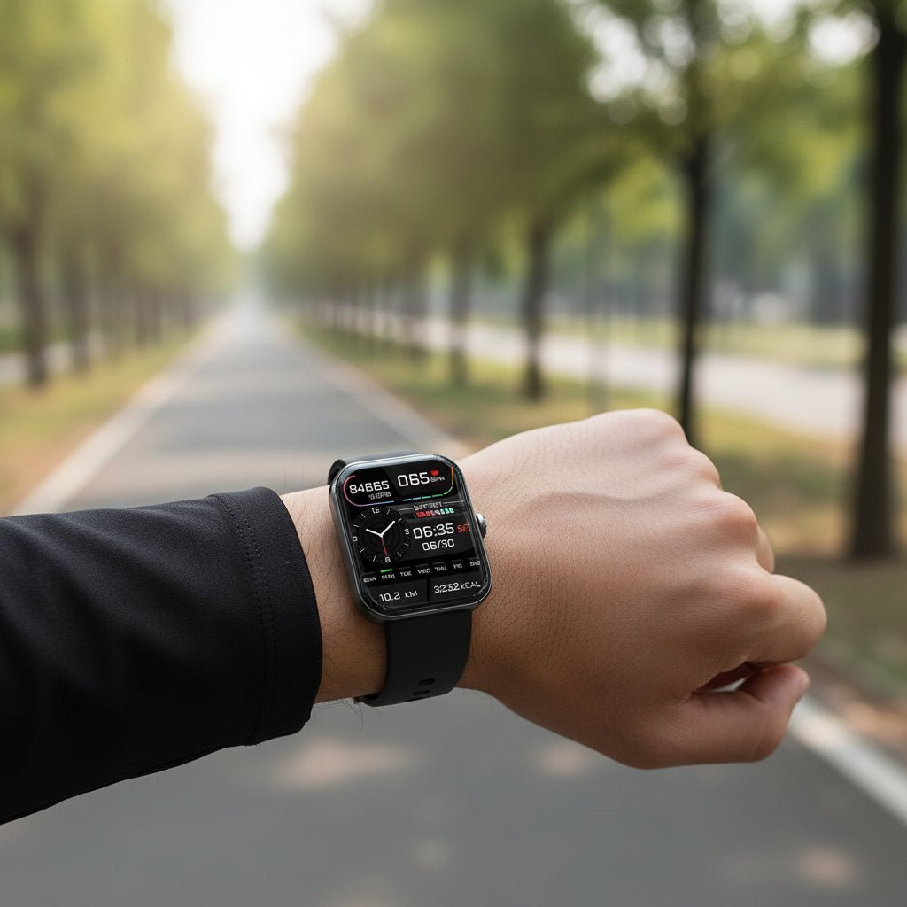 Glukoseuhr – Gesundheitsuhr – Schmerzfreie Blutzucker-Messung & Vitalfunktionen in Echtzeit