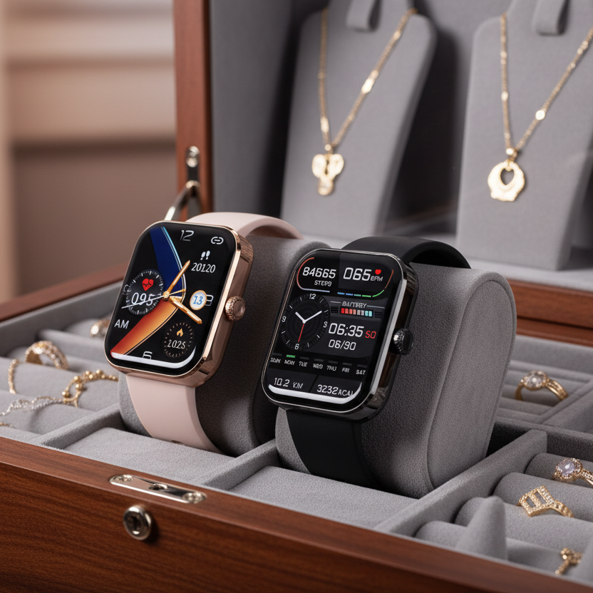 Glukoseuhr – Gesundheitsuhr – Schmerzfreie Blutzucker-Messung & Vitalfunktionen in Echtzeit