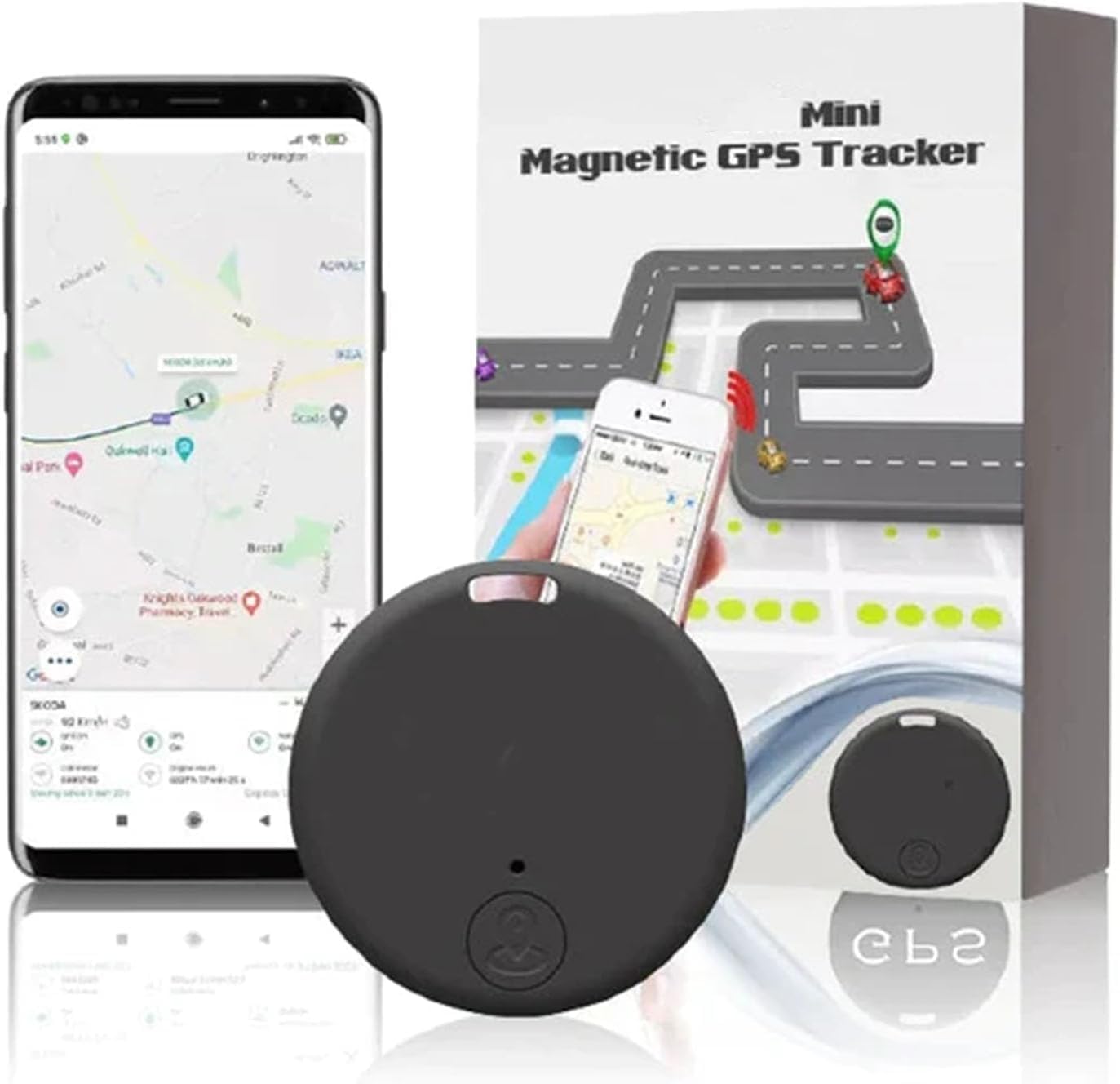 Magnetischer GPS-Tracker Echtzeit-Standort Lange Batterielaufzeit