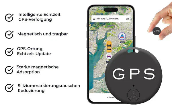 Magnetischer GPS-Tracker Echtzeit-Standort Lange Batterielaufzeit