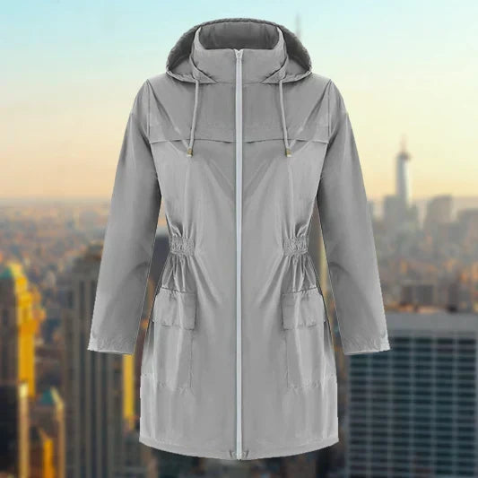 Damen Regenjacke – Stilvolle Wasserdichte Jacke für Regenwetter