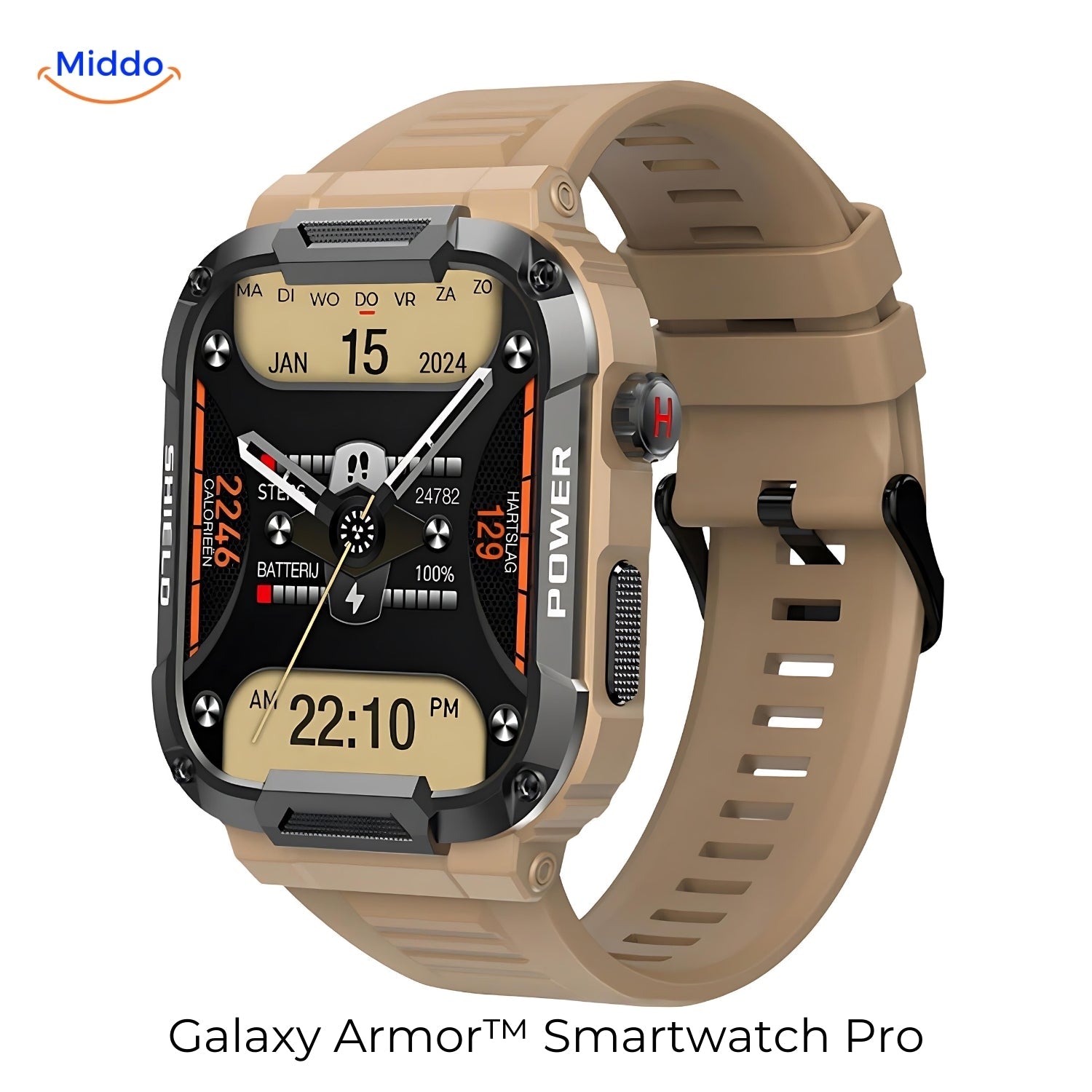TitanGuard Smartwatch | Unverwüstliche Smartwatch für iOS & Android mit über 100 € Ersparnis