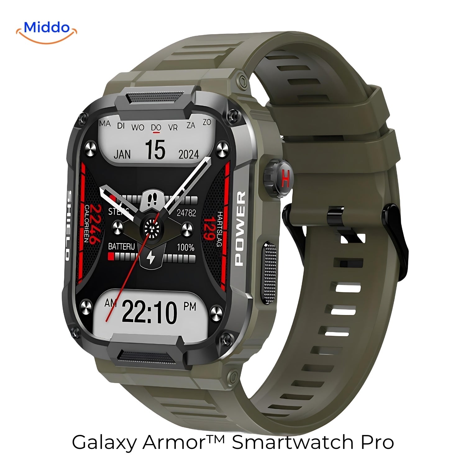 TitanGuard Smartwatch | Unverwüstliche Smartwatch für iOS & Android mit über 100 € Ersparnis