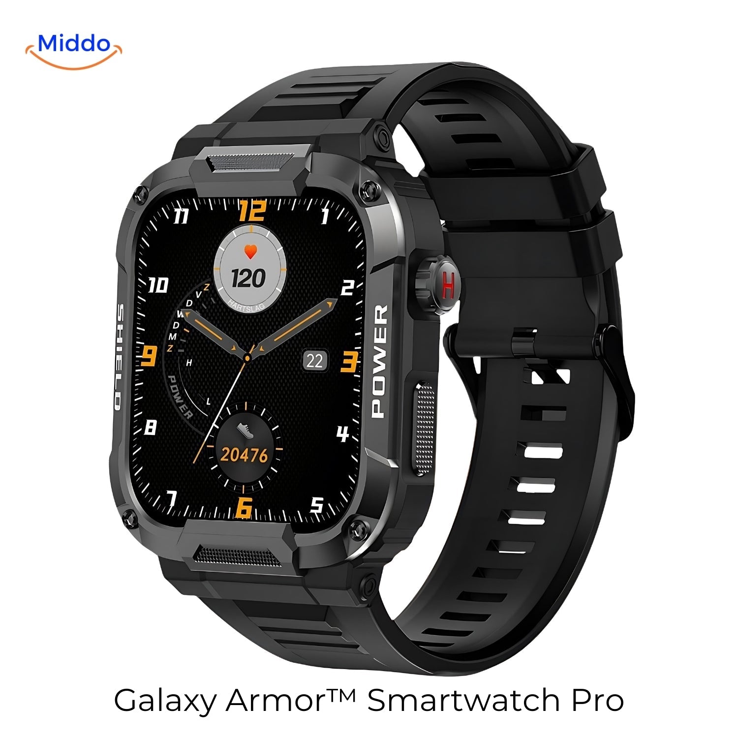 TitanGuard Smartwatch | Unverwüstliche Smartwatch für iOS & Android mit über 100 € Ersparnis