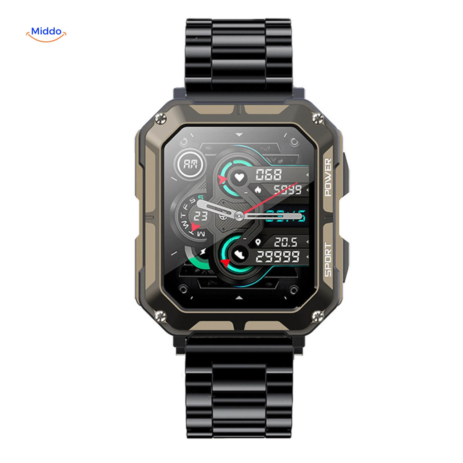 TitanGuard Smartwatch | Unverwüstliche Smartwatch für iOS & Android mit über 100 € Ersparnis