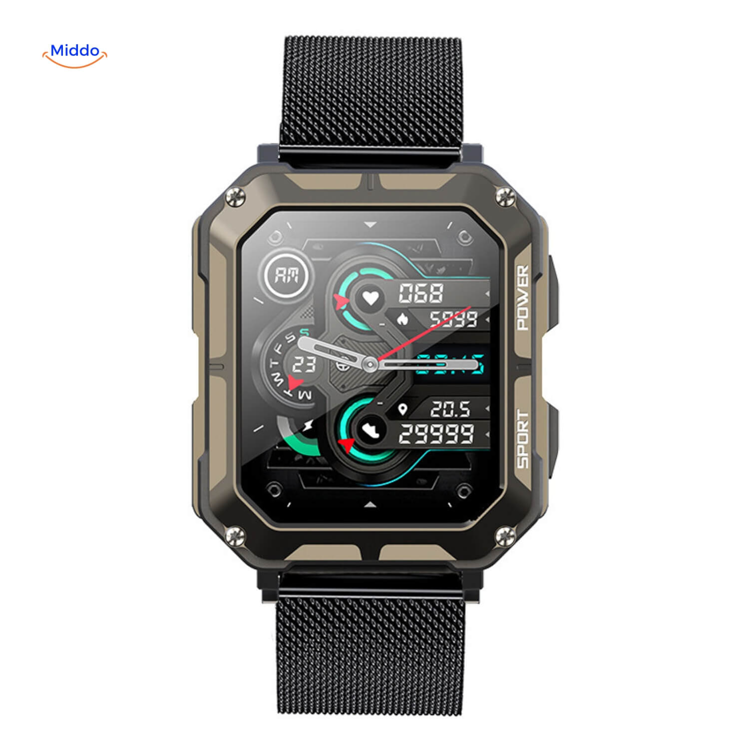 TitanGuard Smartwatch | Unverwüstliche Smartwatch für iOS & Android mit über 100 € Ersparnis