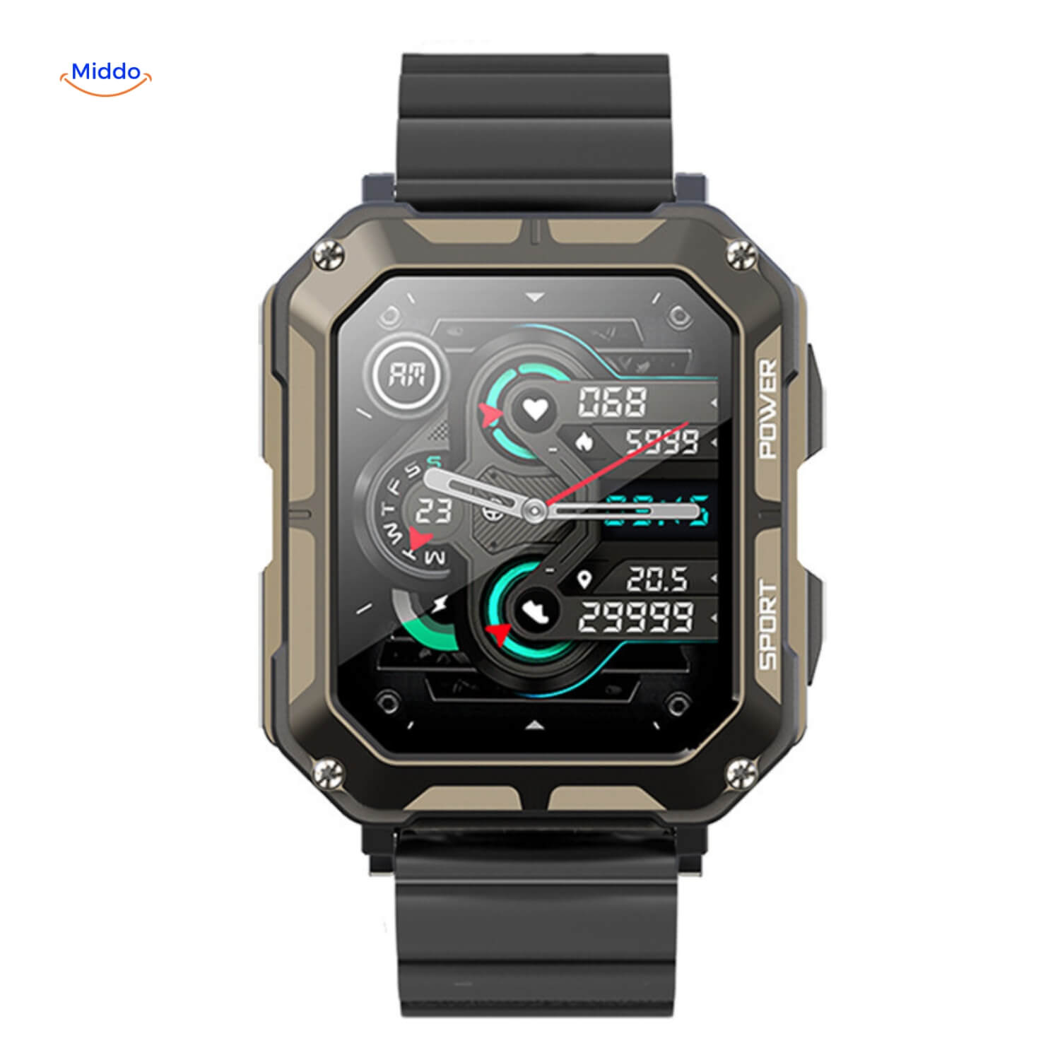 TitanGuard Smartwatch | Unverwüstliche Smartwatch für iOS & Android mit über 100 € Ersparnis