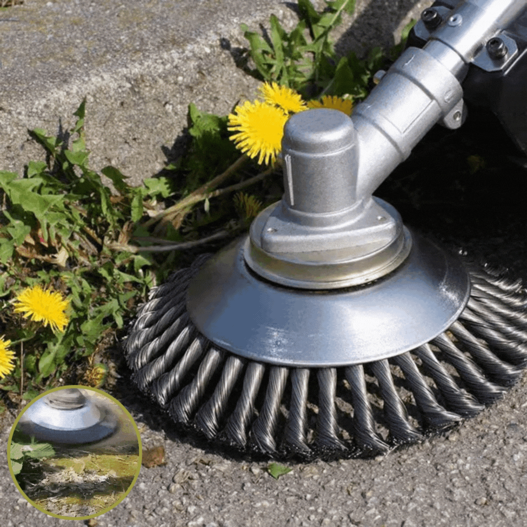 Garron™ Kohlenstoffstahl Unkrautbürste & Trimmer