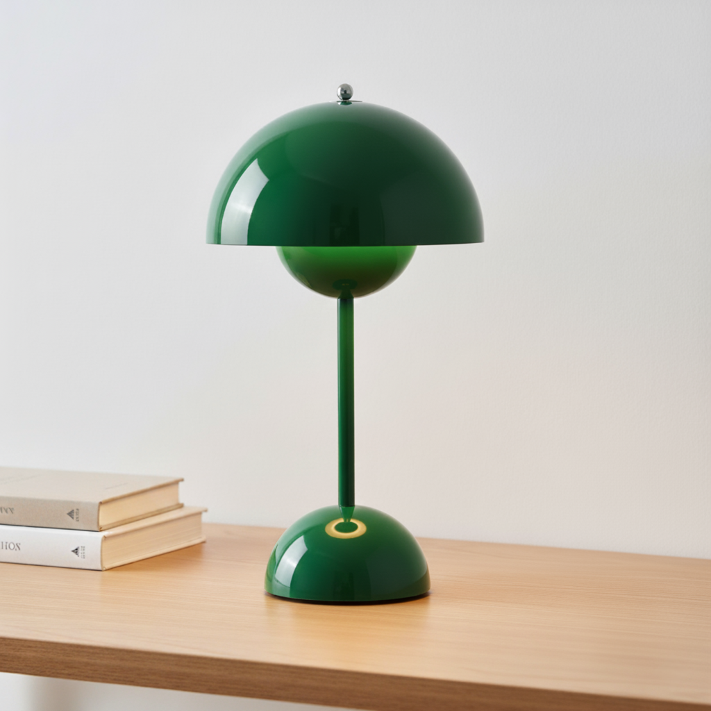 Frendorf | NordicNest Skandinavische Tischleuchte | Dimmbar, Modern & Nachttischlampe