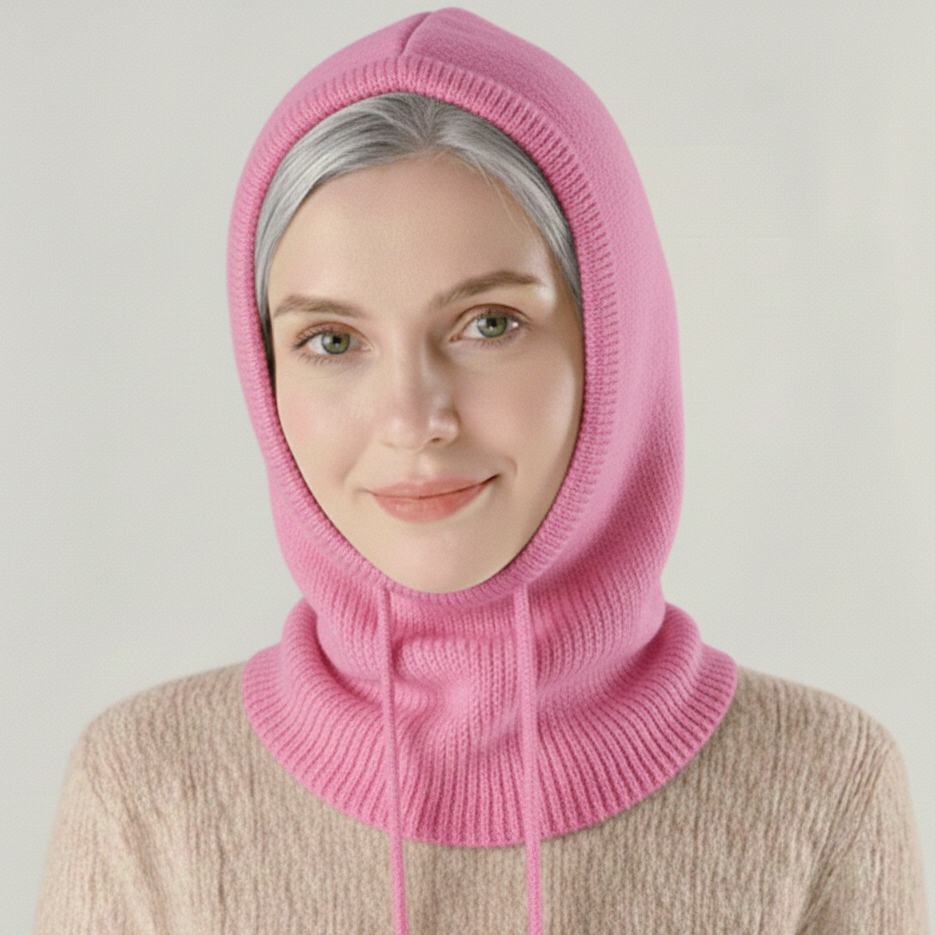 Weiche Kaschmir-Strickmütze für den Winter und kaltes Wetter